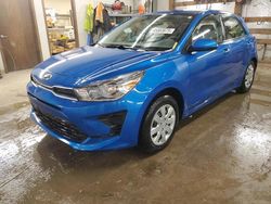 Salvage cars for sale at Pekin, IL auction: 2021 KIA Rio S