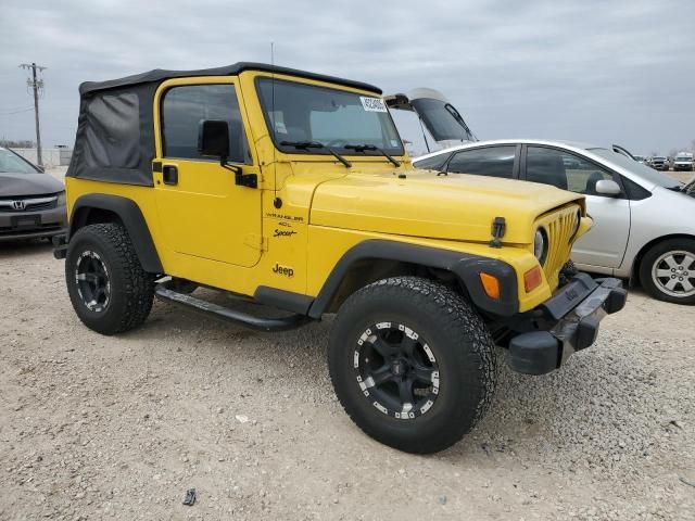 2001 Jeep Wrangler / TJ Sport