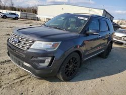 Salvage cars for sale at Spartanburg, SC auction: 2017 Ford Explorer Limited