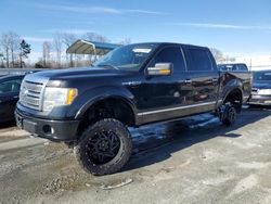 Salvage cars for sale at Spartanburg, SC auction: 2010 Ford F150 Supercrew