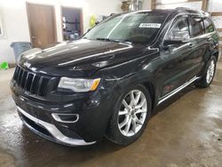 Jeep salvage cars for sale: 2015 Jeep Grand Cherokee Summit