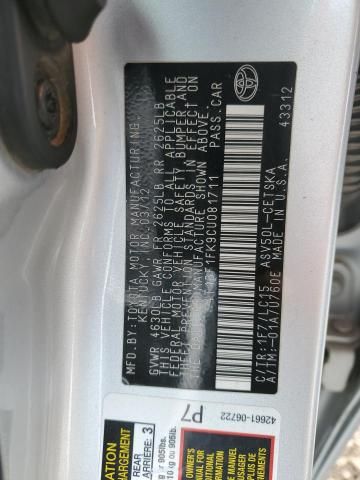 2012 Toyota Camry Base