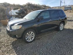 Salvage cars for sale from Copart Reno, NV: 2009 Toyota Highlander Hybrid Limited