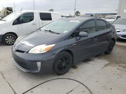 Salvage cars for sale at New Orleans, LA auction: 2015 Toyota Prius