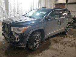 Vehiculos salvage en venta de Copart Ebensburg, PA: 2019 GMC Acadia Denali