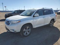 Salvage SUVs for sale at auction: 2012 Toyota Highlander Limited