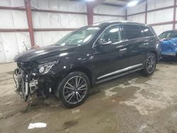 Salvage cars for sale at Seaford, DE auction: 2016 Infiniti QX60