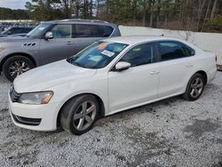 Volkswagen salvage cars for sale: 2012 Volkswagen Passat SE