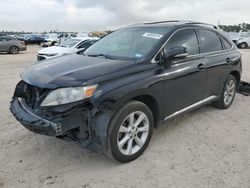 Salvage cars for sale from Copart Houston, TX: 2010 Lexus RX 350