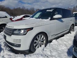 Salvage SUVs for sale at auction: 2014 Land Rover Range Rover HSE