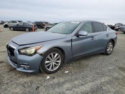 Salvage cars for sale at Antelope, CA auction: 2015 Infiniti Q50 Base