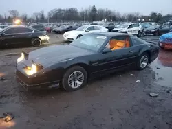 Salvage cars for sale at Chalfont, PA auction: 1990 Pontiac Firebird