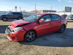 Salvage cars for sale at Chicago Heights, IL auction: 2016 Toyota Corolla L