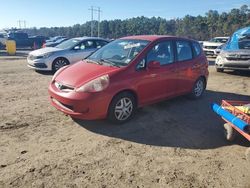 Salvage cars for sale at Greenwell Springs, LA auction: 2008 Honda FIT