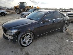 Salvage cars for sale at Houston, TX auction: 2013 Mercedes-Benz C 250