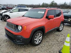 Jeep salvage cars for sale: 2015 Jeep Renegade Latitude