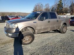 Salvage cars for sale from Copart Concord, NC: 2005 Ford F150 Supercrew