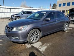 Salvage cars for sale at Littleton, CO auction: 2015 Honda Accord Sport