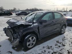 Salvage cars for sale at Hillsborough, NJ auction: 2018 Honda HR-V LX