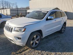 Salvage cars for sale at Spartanburg, SC auction: 2016 Jeep Grand Cherokee Overland