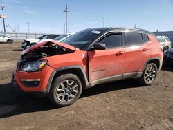 Salvage cars for sale at Greenwood, NE auction: 2018 Jeep Compass Trailhawk