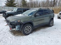 2020 Jeep Cherokee Trailhawk en venta en Davison, MI