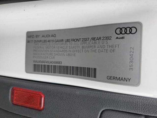 2018 Audi A4 Premium