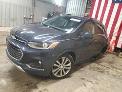 Salvage cars for sale at West Mifflin, PA auction: 2018 Chevrolet Trax Premier