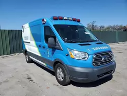 Salvage trucks for sale at Apopka, FL auction: 2018 Ford Transit T-250