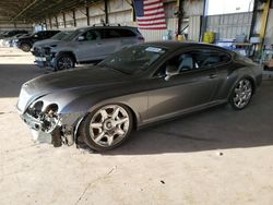 Salvage cars for sale at Phoenix, AZ auction: 2008 Bentley Continental GT