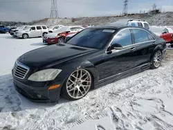 Salvage cars for sale at Littleton, CO auction: 2008 Mercedes-Benz S 550