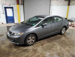 Honda Civic Vehiculos salvage en venta: 2013 Honda Civic LX