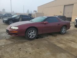 Chevrolet salvage cars for sale: 2002 Chevrolet Camaro