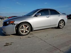 Salvage cars for sale at Grand Prairie, TX auction: 2005 Acura TSX