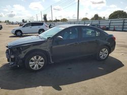 Salvage cars for sale at Miami, FL auction: 2014 Chevrolet Cruze LS