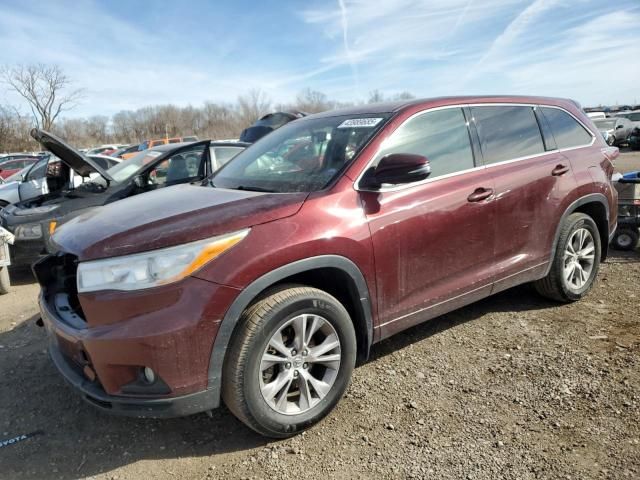 2014 Toyota Highlander LE