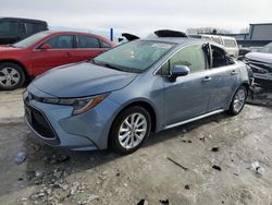 Salvage cars for sale at Wayland, MI auction: 2020 Toyota Corolla XLE