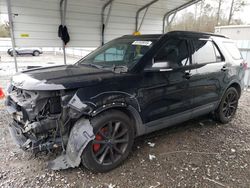 Salvage cars for sale at Augusta, GA auction: 2017 Ford Explorer XLT