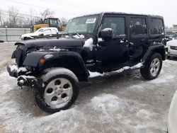 Jeep salvage cars for sale: 2014 Jeep Wrangler Unlimited Sahara