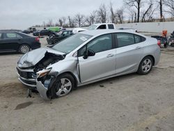 Salvage cars for sale at Bridgeton, MO auction: 2017 Chevrolet Cruze LS