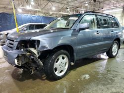 Toyota Highlander Base salvage cars for sale: 2004 Toyota Highlander Base