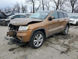 Salvage cars for sale at Bridgeton, MO auction: 2011 Jeep Grand Cherokee Laredo