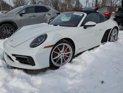 Salvage cars for sale at Marlboro, NY auction: 2021 Porsche 911 Targa 4S