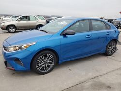 Salvage cars for sale at Grand Prairie, TX auction: 2023 KIA Forte GT Line