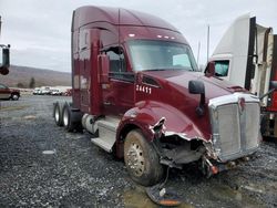 Salvage trucks for sale at Grantville, PA auction: 2021 Kenworth T680 Semi Truck