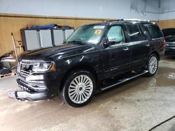 Salvage cars for sale at Kincheloe, MI auction: 2015 Lincoln Navigator