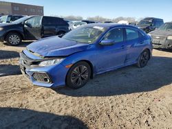 Salvage cars for sale at Kansas City, KS auction: 2018 Honda Civic EX