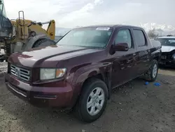 Salvage cars for sale from Copart Magna, UT: 2007 Honda Ridgeline RTS