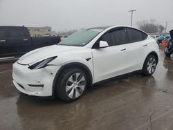 Tesla Model y salvage cars for sale: 2021 Tesla Model Y