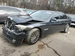 Salvage cars for sale at Austell, GA auction: 2012 BMW 750 XI